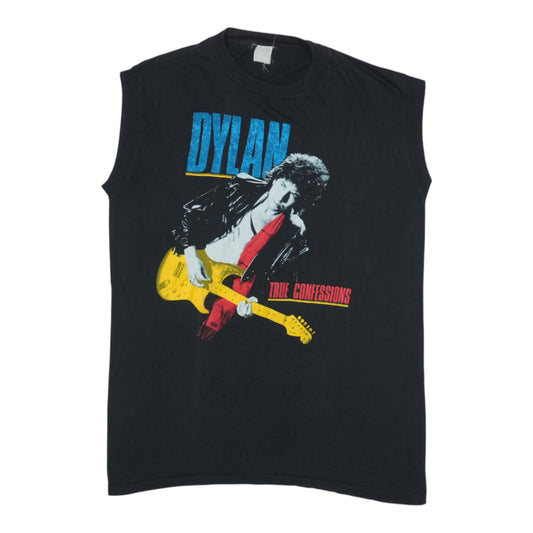 1986 Bob Dylan Tom Petty True Confessions Tour Sleeveless Shirt