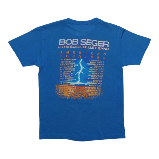 1986 Bob Seger American Storm Tour Shirt Back