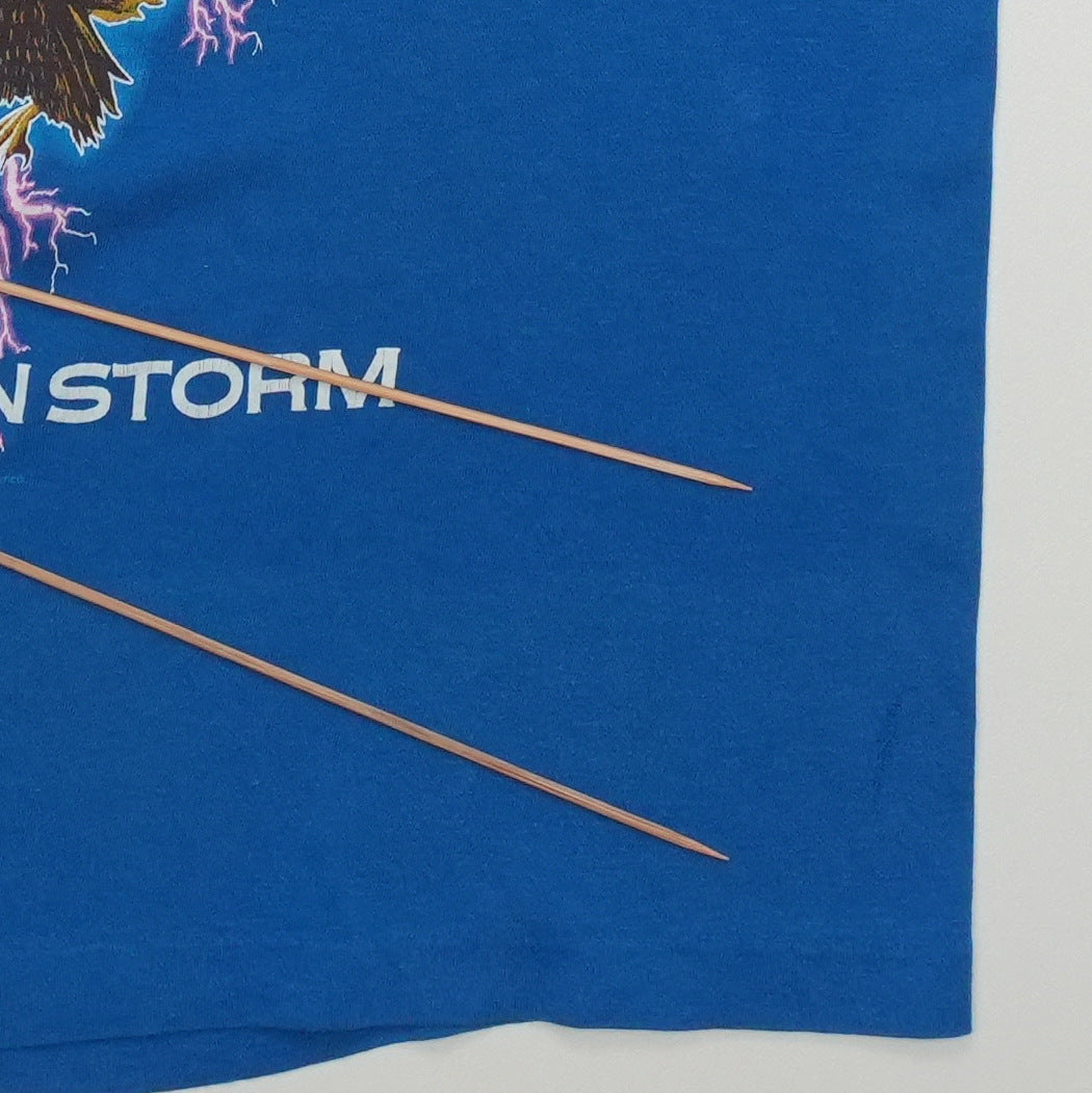 1986 Bob Seger American Storm Tour Shirt Detail 2