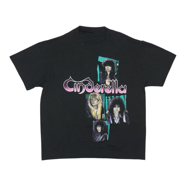 1986 Cinderella Shakes The US Tour Shirt | Authentic Vintage Tee