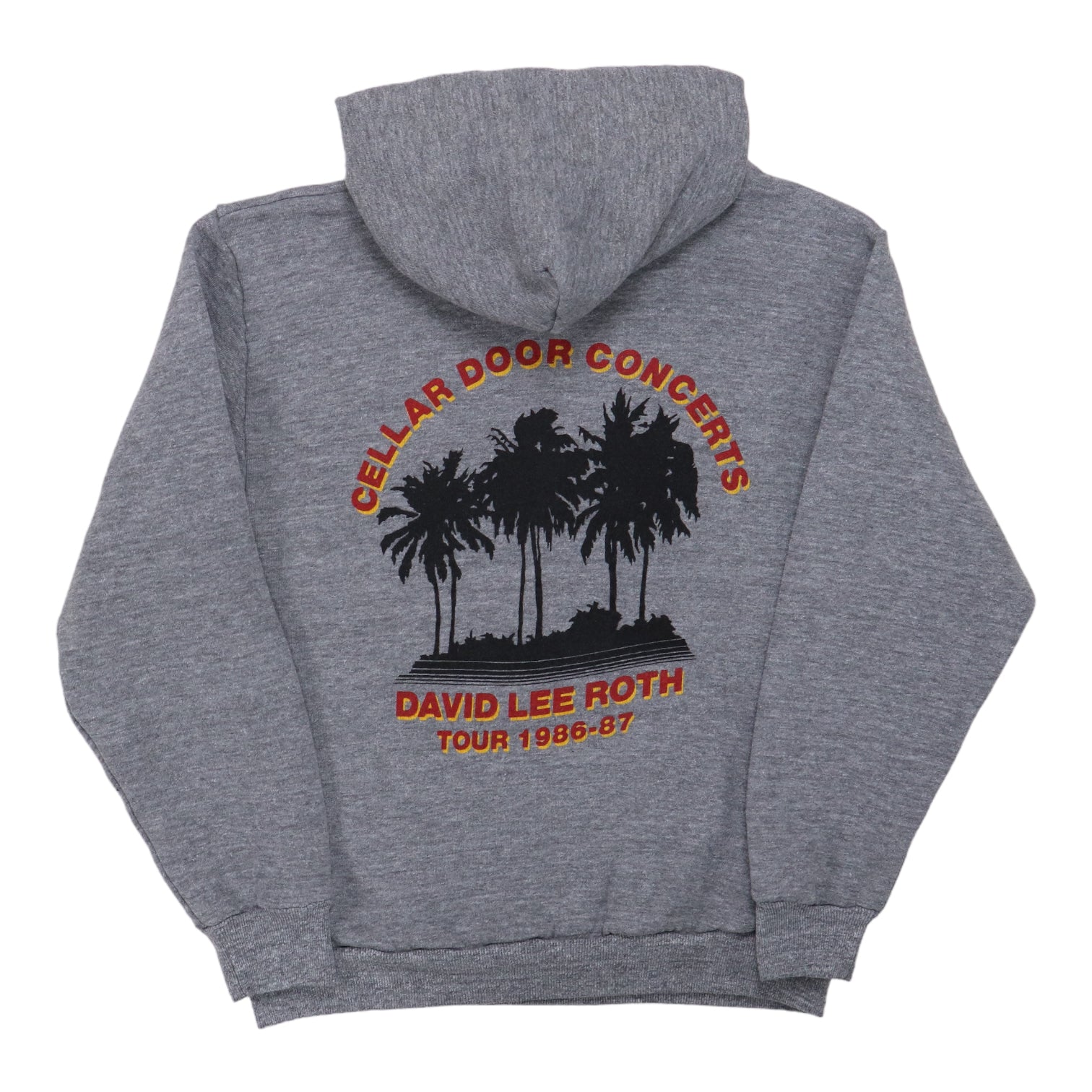 1986 David Lee Roth Tour Crew Hoodie | Authentic Vintage Hoodie – WyCo ...