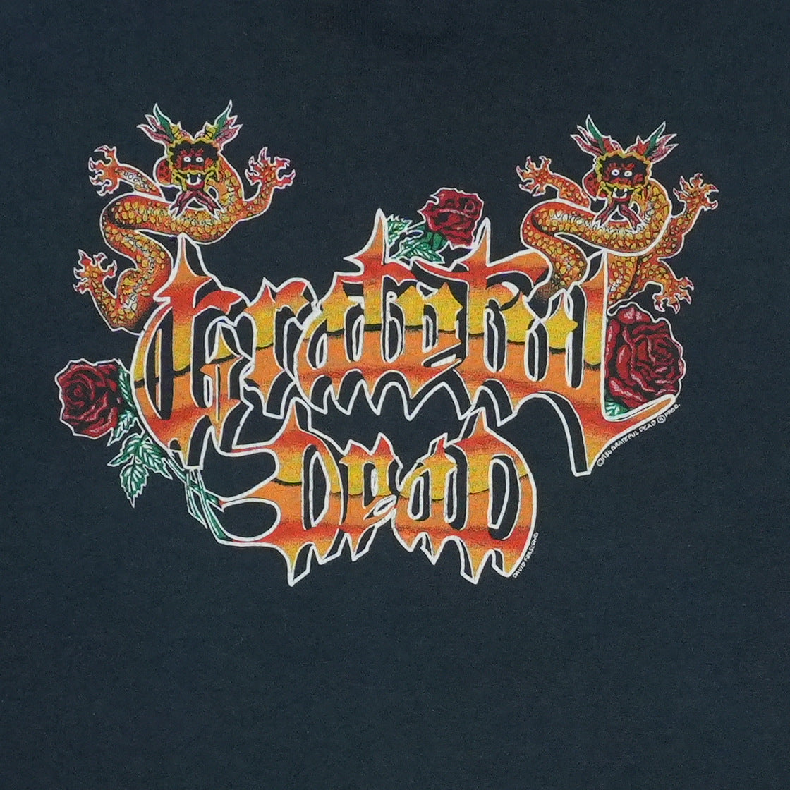 1986 Grateful Dead Dragons Shirt