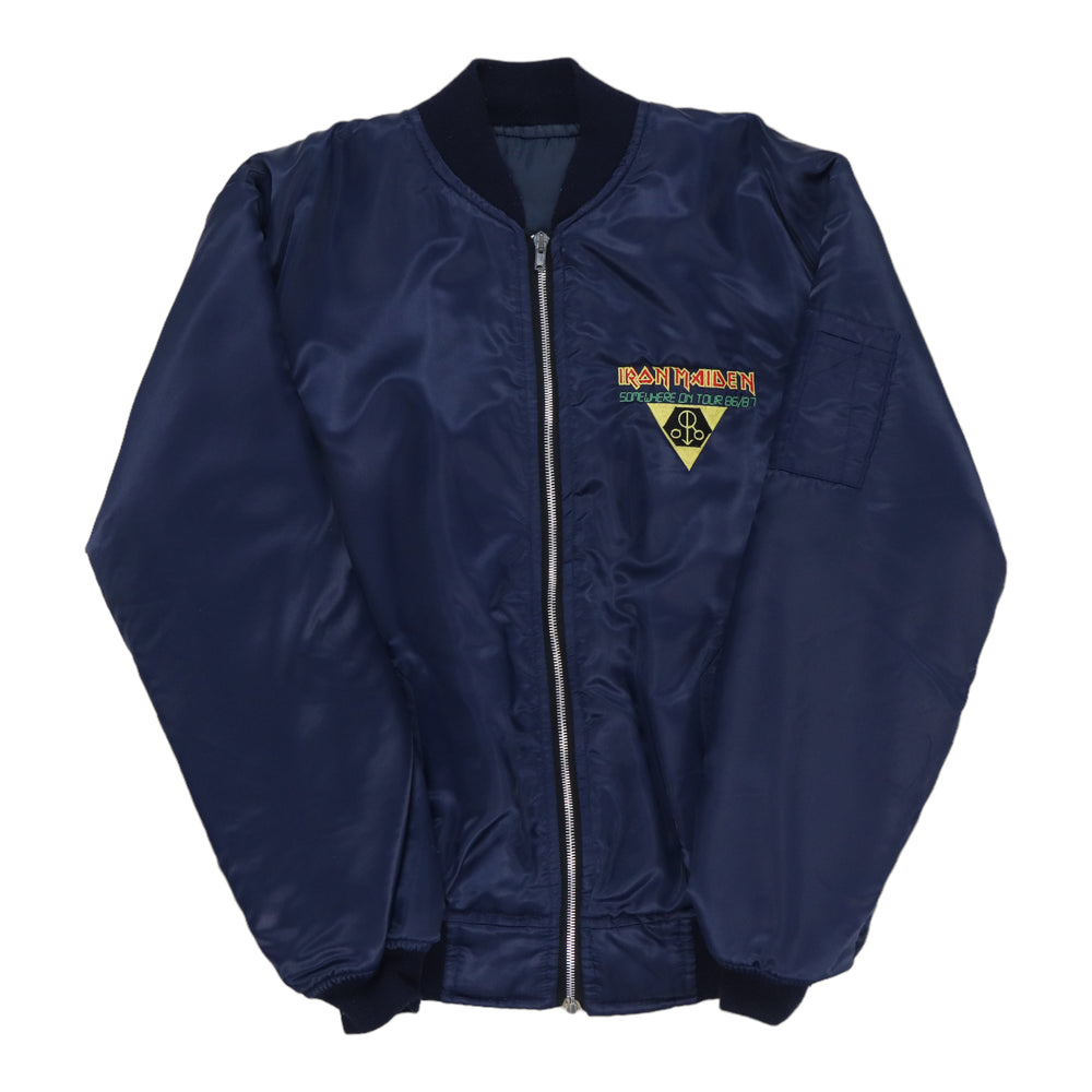1986 Iron Maiden Somewhere On Tour Crew Jacket