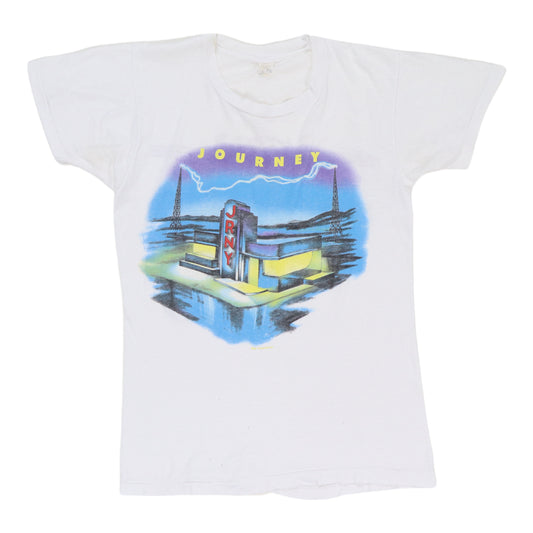 1986 Journey Raised On Radio Shirt