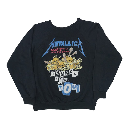 1986 Metallica Damage Inc Tour Sweatshirt