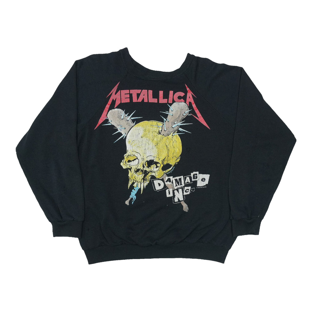 1986 Metallica Damage Inc Tour Sweatshirt