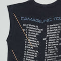 1986 Metallica Master Of Puppets Damage Inc Tour Shirt Detail 7
