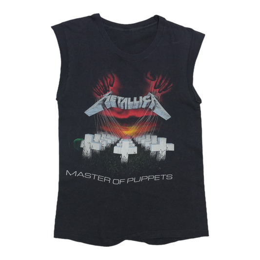 1986 Metallica Master Of Puppets Damage Inc Tour Shirt Front