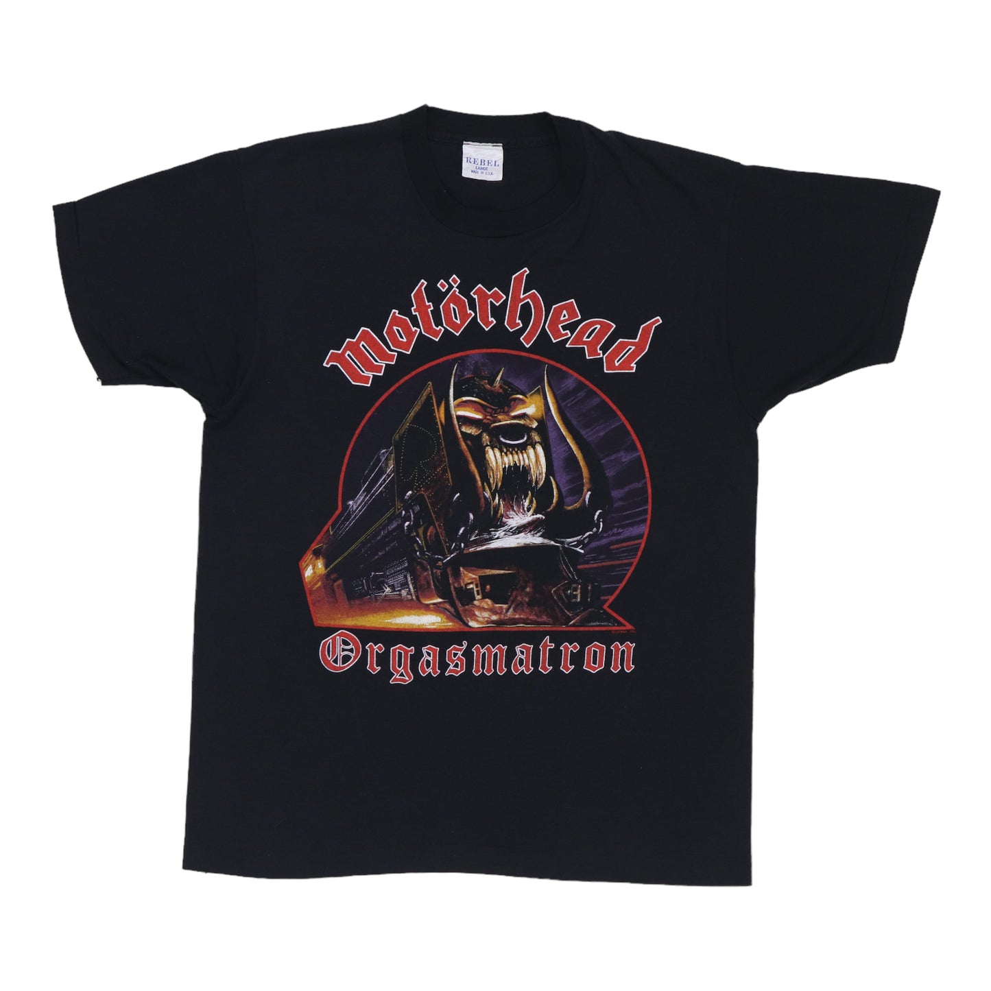 1986 Motorhead Orgasmatron Shirt