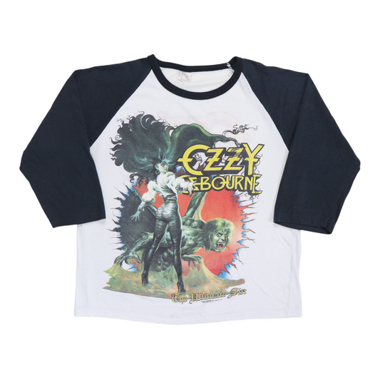 1986 Ozzy Osbourne Ultimate Sin Tour Jersey Shirt