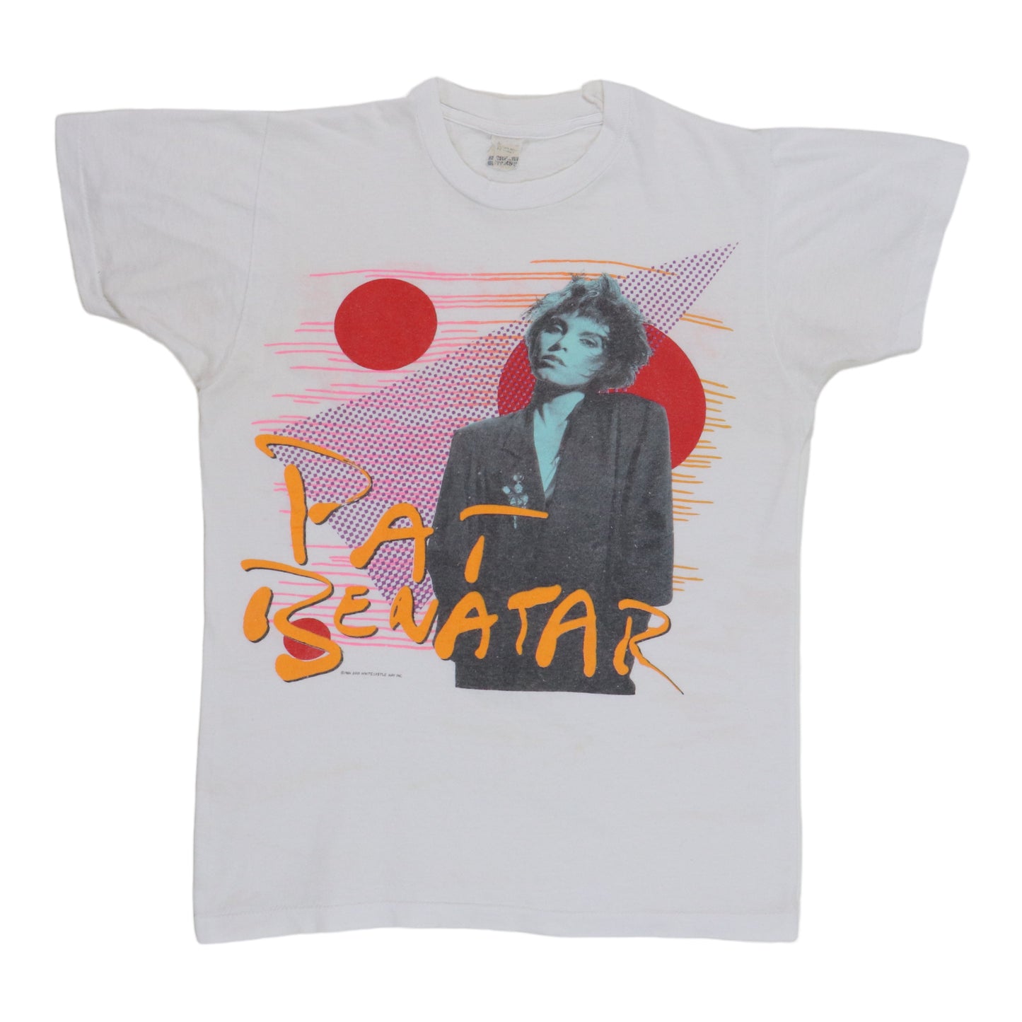1986 Pat Benatar Seven The Hard Way Tour Shirt