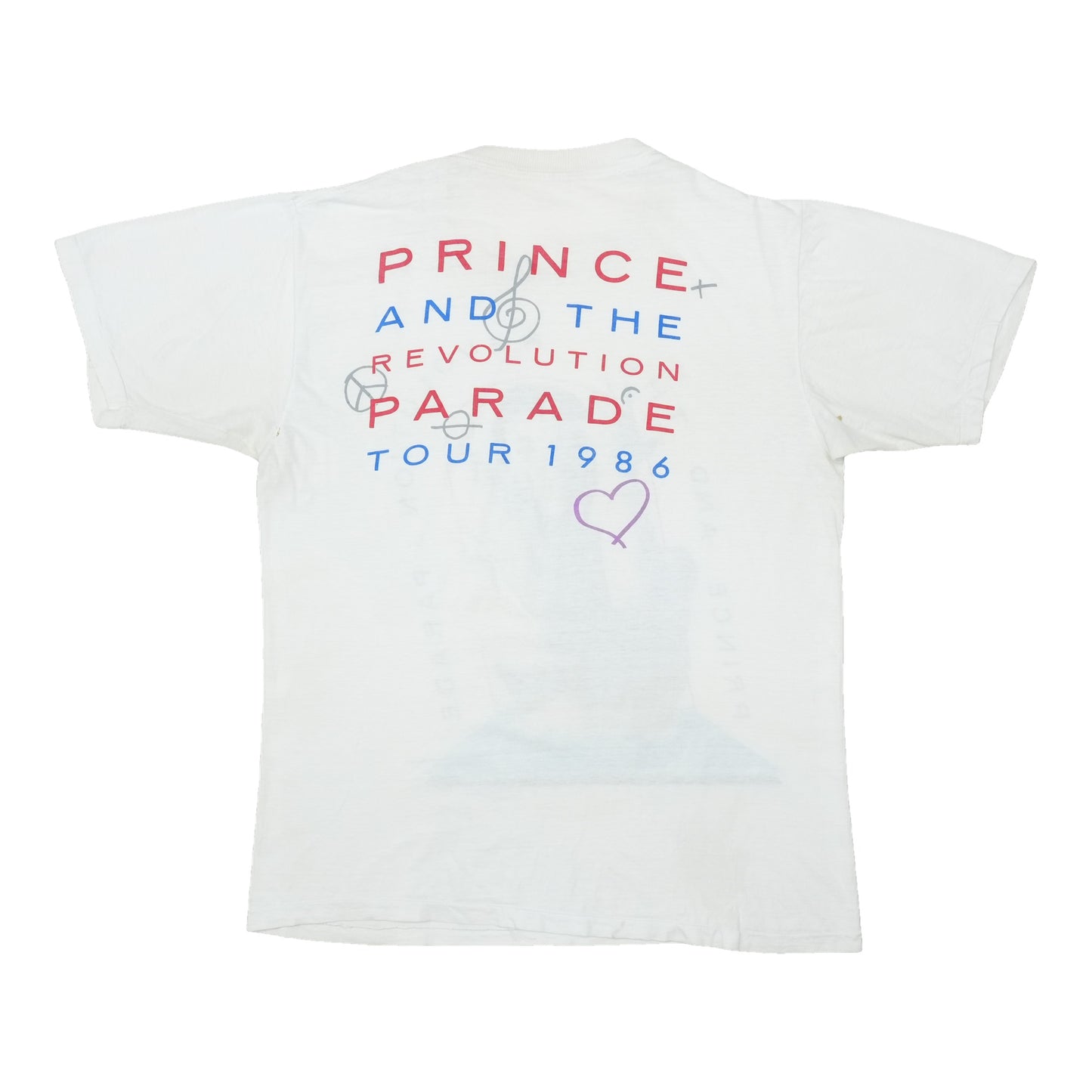 1986 Prince And The Revolution Parade Tour Shirt