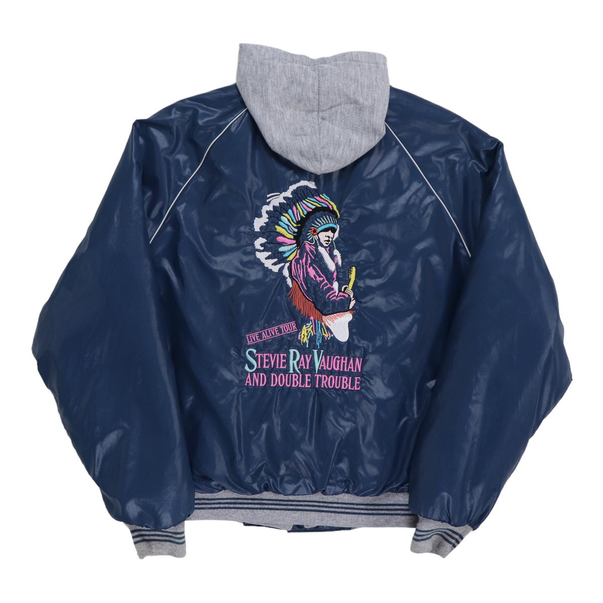 STEVIE RAY VAUGHAN スタッフ用スタジャン　非売品 1986 Stevie Ray Vaughan Alive Crew Tour Jacket | Authentic Vintage