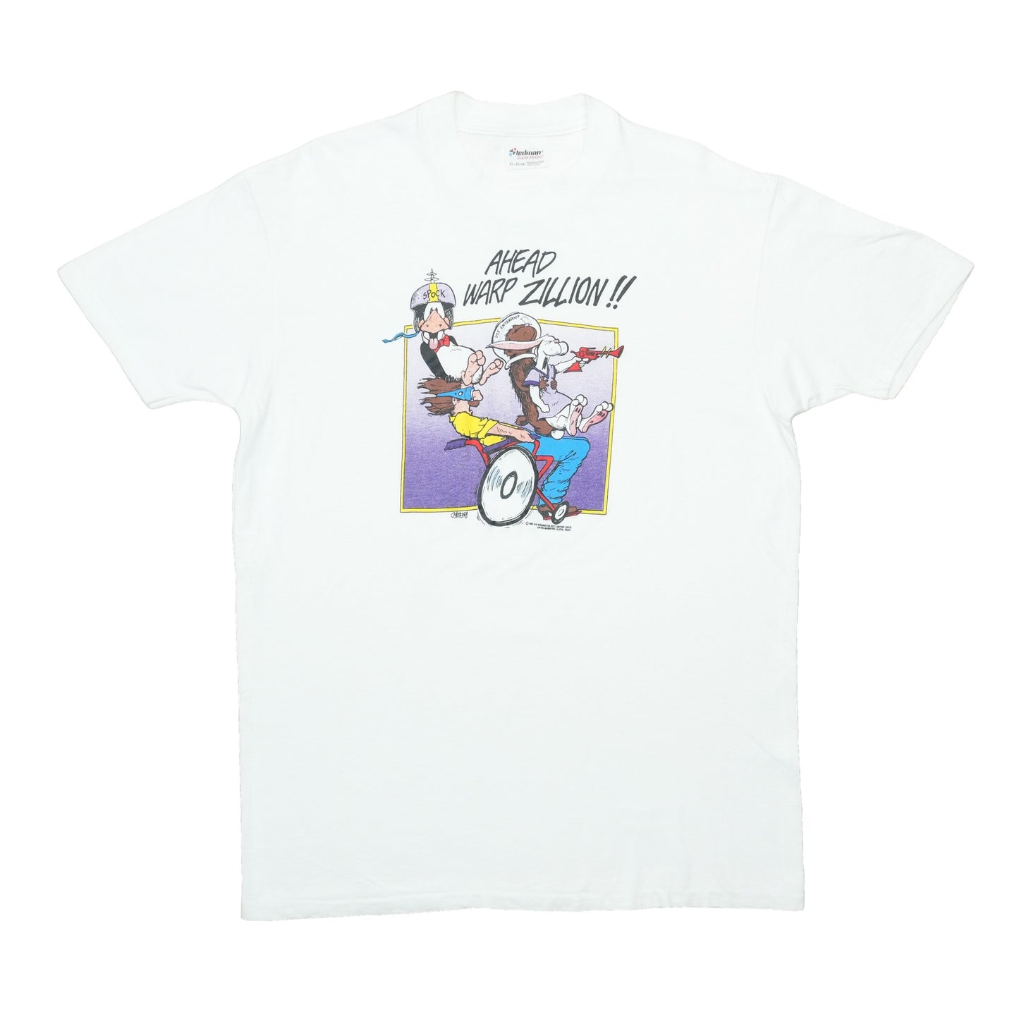 1986 Bloom County Ahead Warp Zillion Shirt