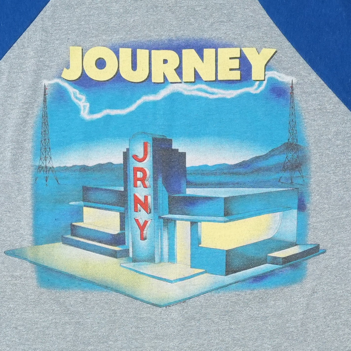 1986 Journey Raised On Radio World Tour Jersey