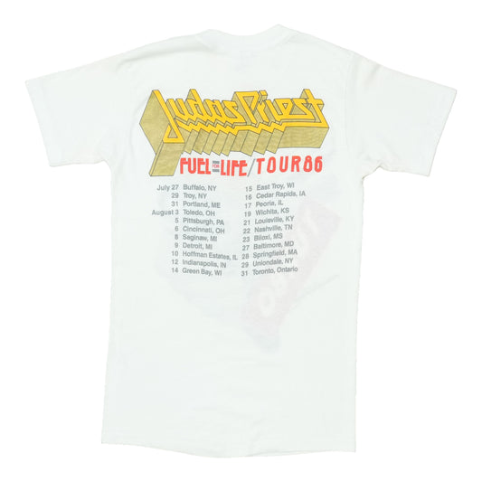 1986 Judas Priest Fuel For Life Tour Shirt