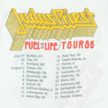1986 Judas Priest Fuel For Life Tour Shirt