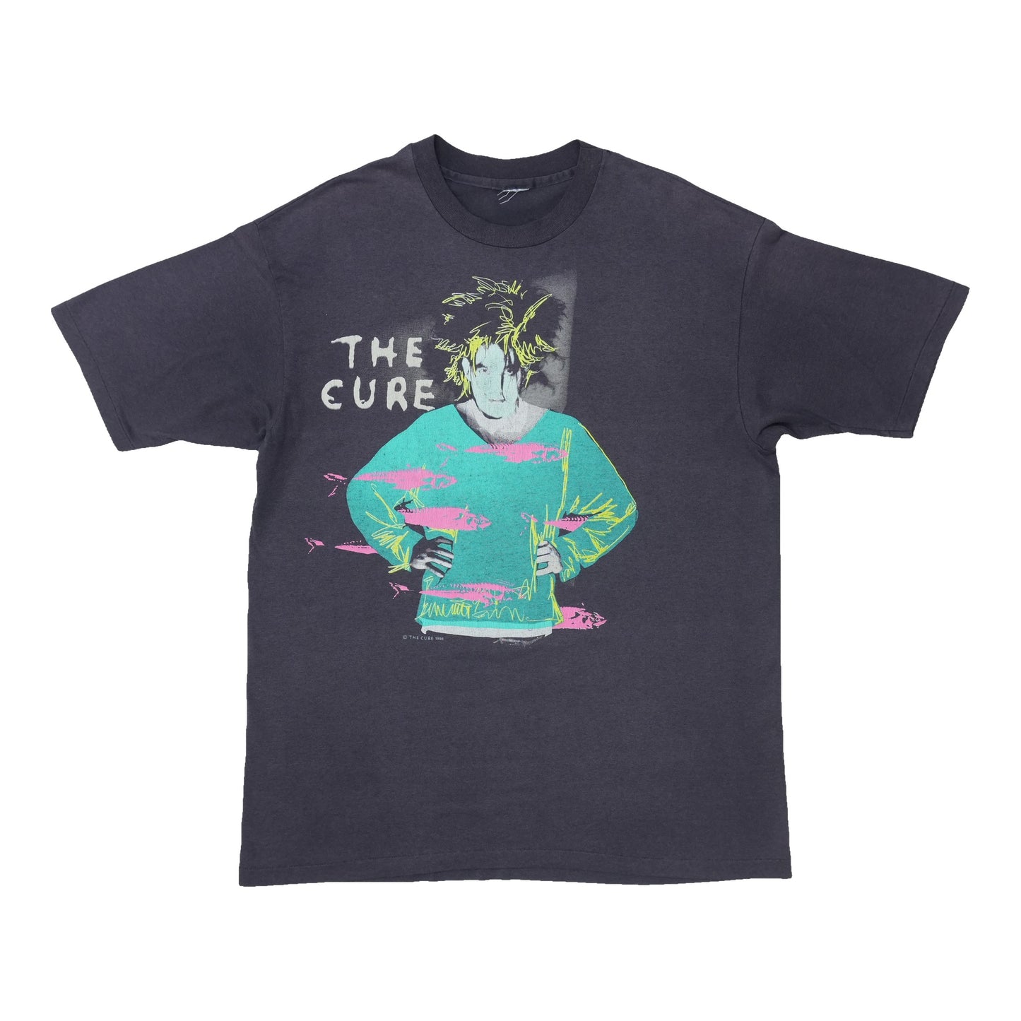 1986 The Cure Standing On A Beach Shirt
