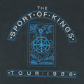 1986 Triumph Sport Of Kings Tour Shirt