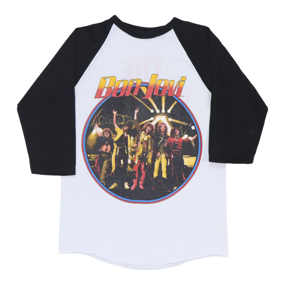 1986 Bon Jovi The Wetter The Better Jersey Shirt