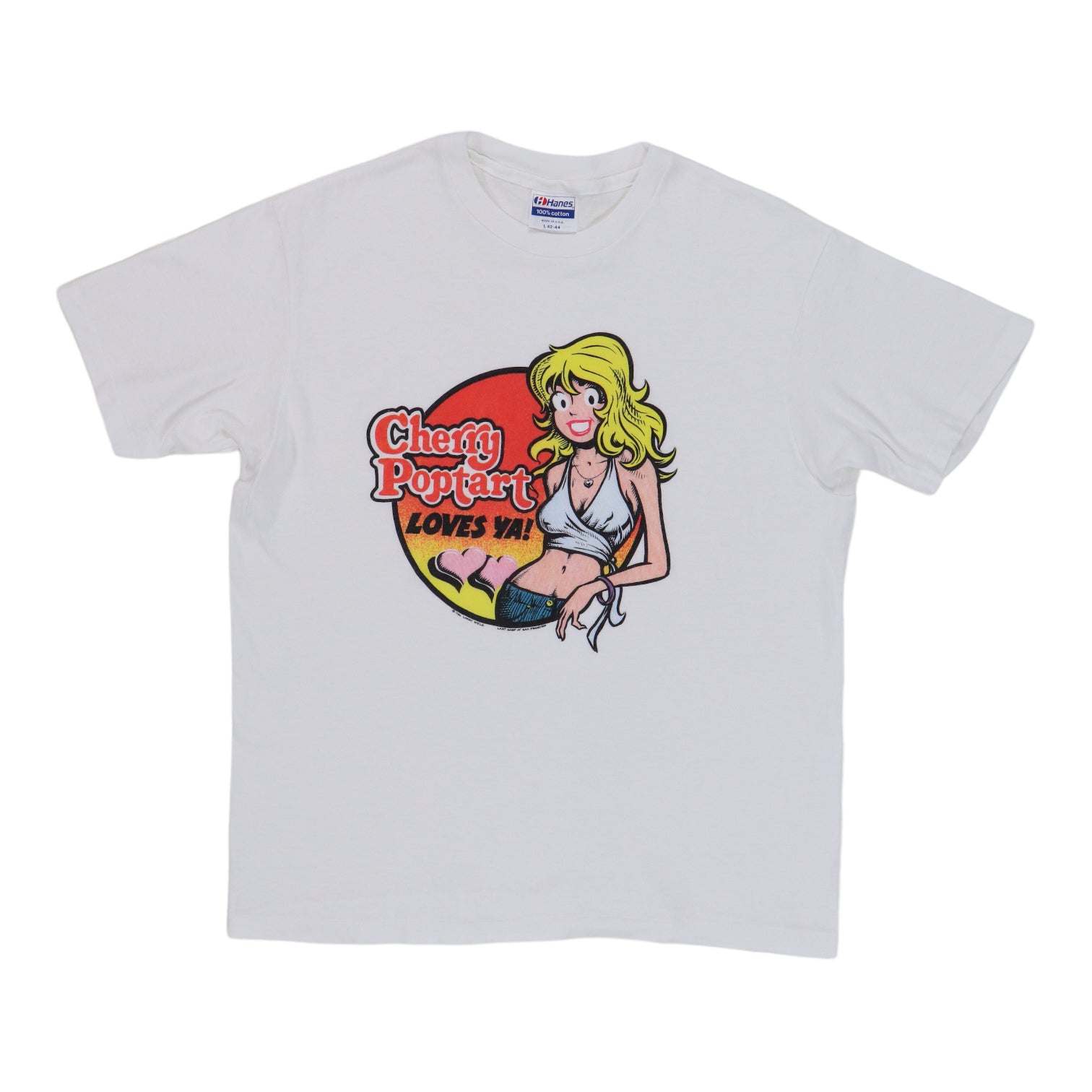 1986 Cherry Poptart Loves Ya Shirt | Authentic Vintage Tee – WyCo