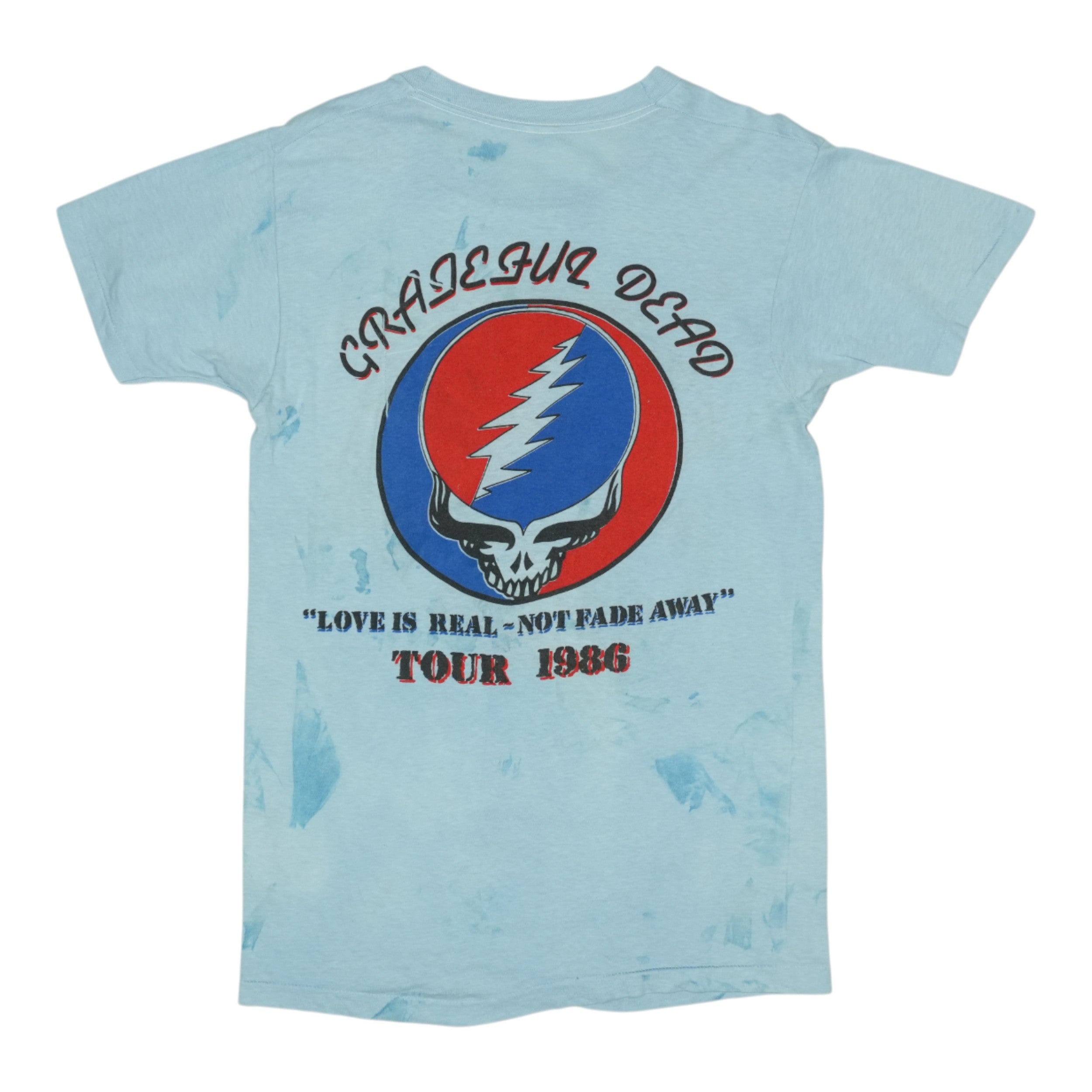 ミュージシャン Grateful Dead 1986 Tour T-Shirt XL 1986 Grateful Dead Tour Shirt | Authentic Vintage T-Shirt