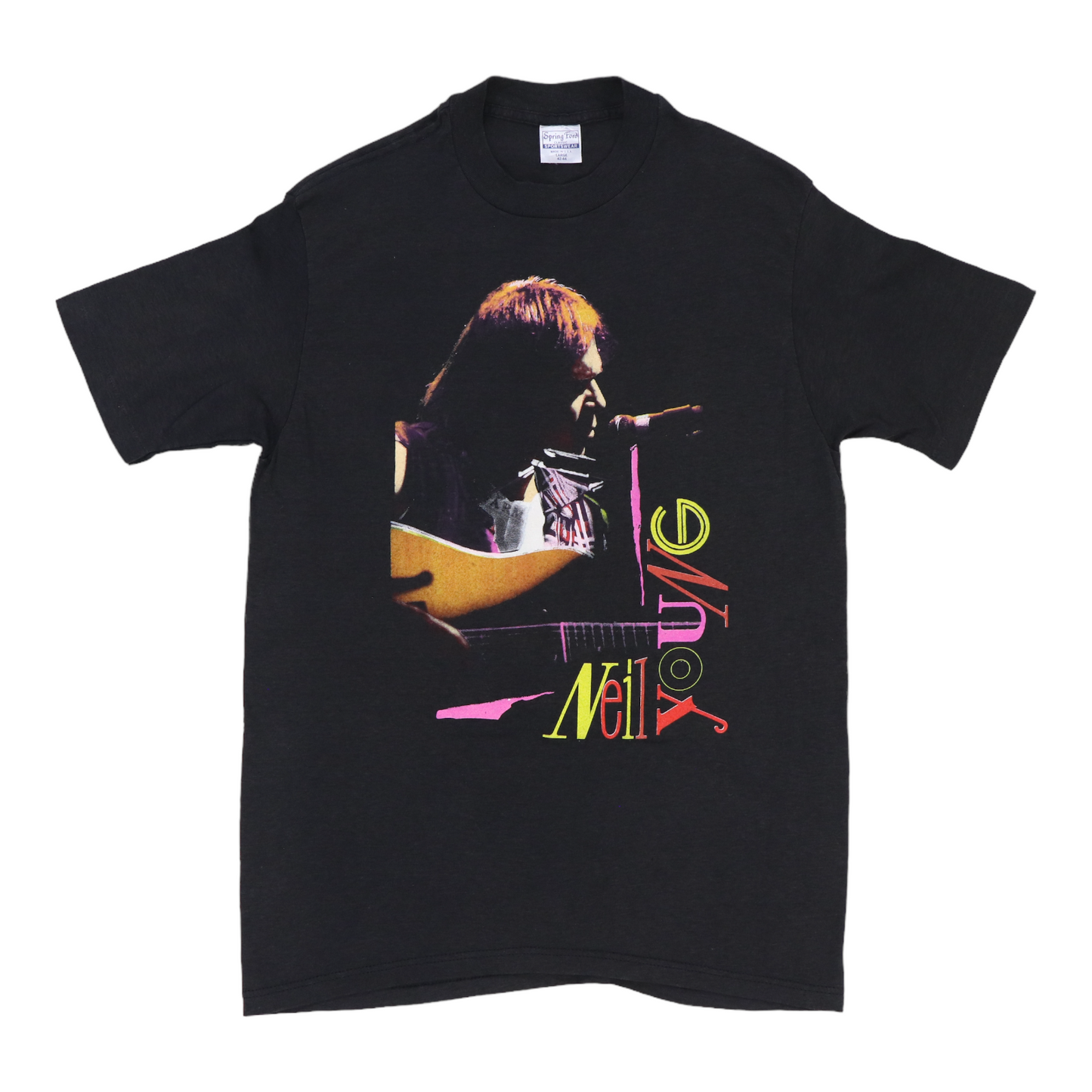 1986 Neil Young Garage Tour Shirt