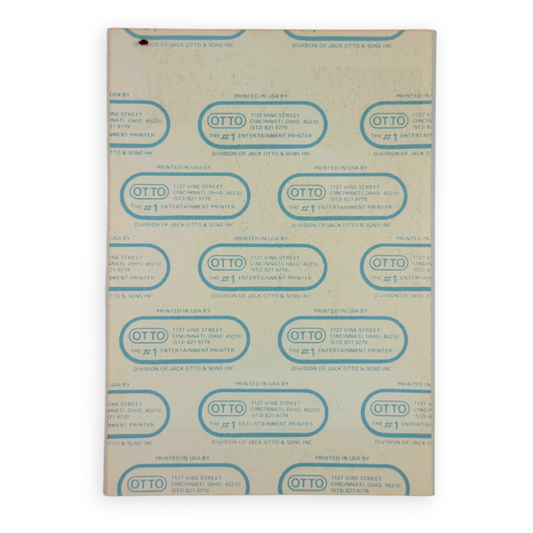 1986 Ozzy Osbourne Ultimate Sin Backstage Pass