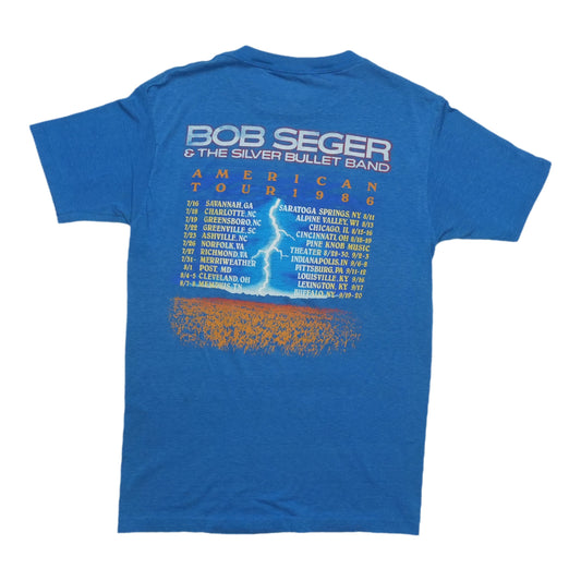 1986 Bob Seger American Storm Shirt Back