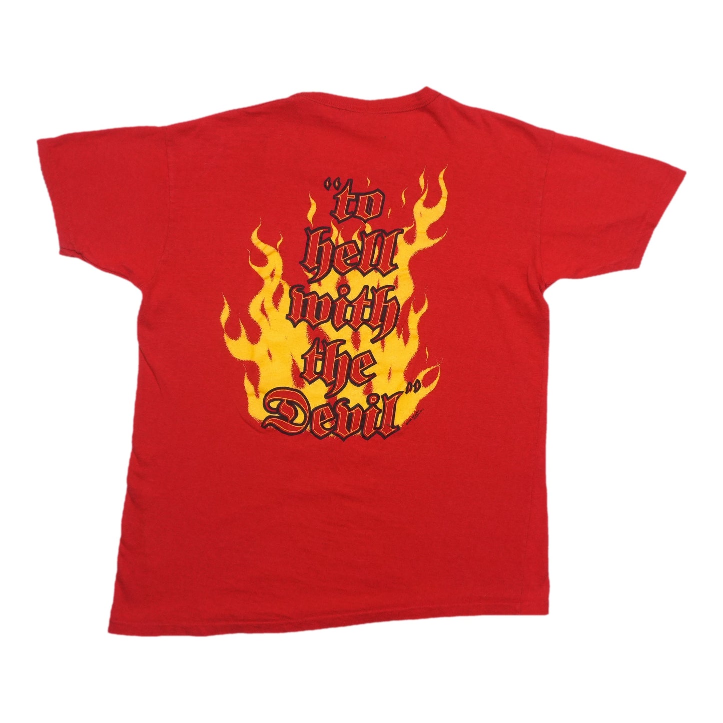 1986 Stryper Isaiah 53:5 Shirt Back