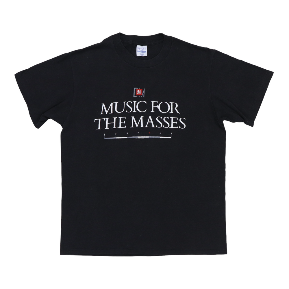 1987 Depeche Mode Music For The Masses Tour Shirt