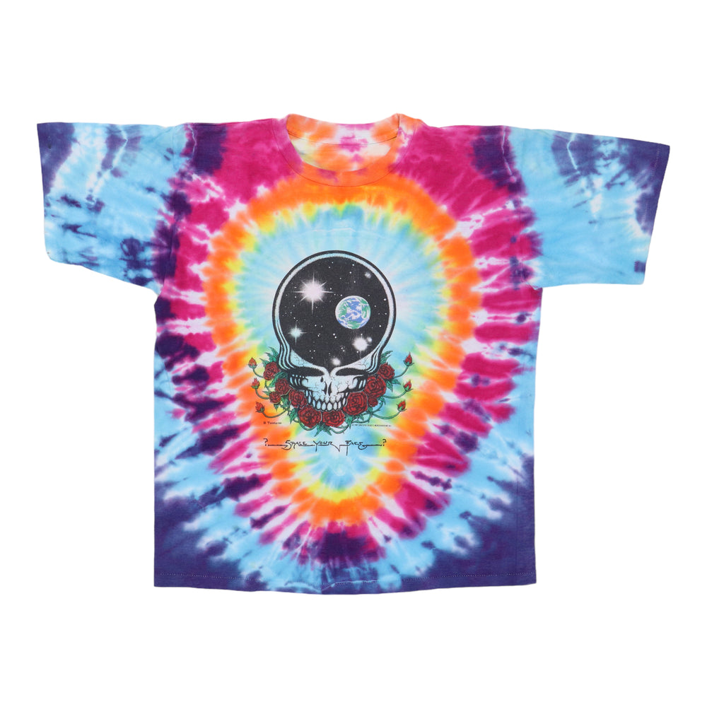 1987 Grateful Dead Space Your Face Tie Dye Shirt