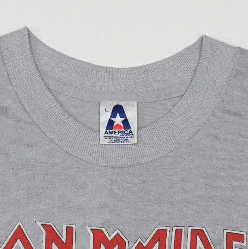 Buy 1987 Iron Maiden Somewhere On Tour Shirt - Vintage T Shirt by