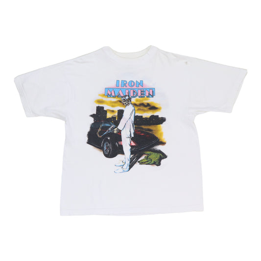 1987 Iron Maiden Vice Is Nice Tour Shirt