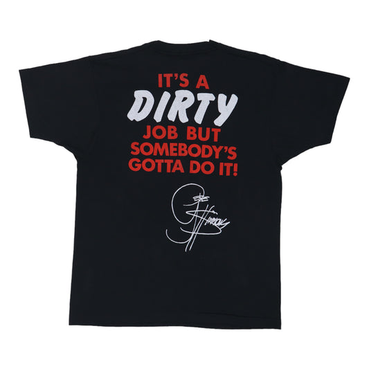 1987 Kiss Gene Simmons Dirty Job Shirt