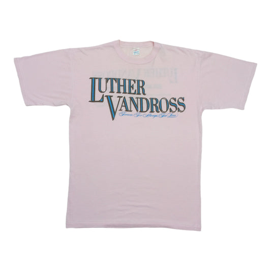 1987 Luther Vandross European Tour Shirt Front