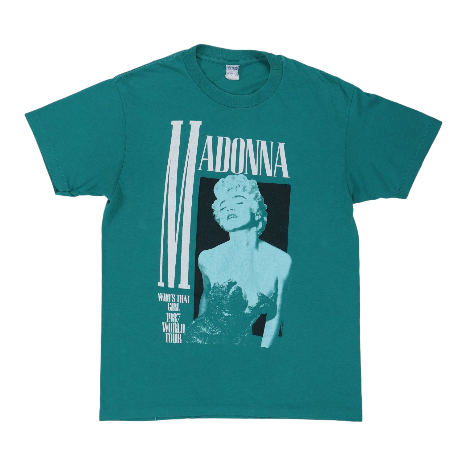 1987 Madonna Who's That Girl Tour Shirt | Authentic Vintage Hat
