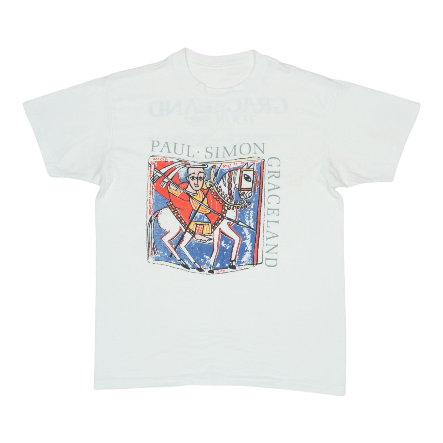 1987 Paul Simon Graceland Tour Shirt