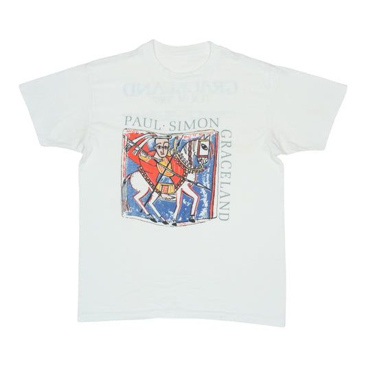 1987 Paul Simon Graceland Tour Shirt