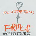 1987 Prince Sign O The Times World Tour Sweatshirt Detail 2