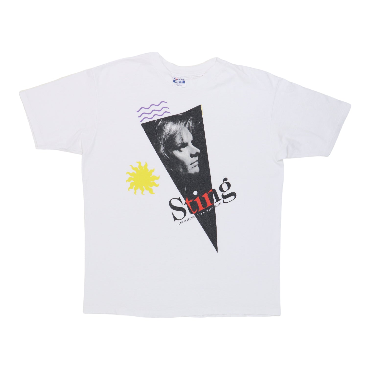 1987 Sting Nothing Like The Sun Shirt | Authentic Vintage Tee