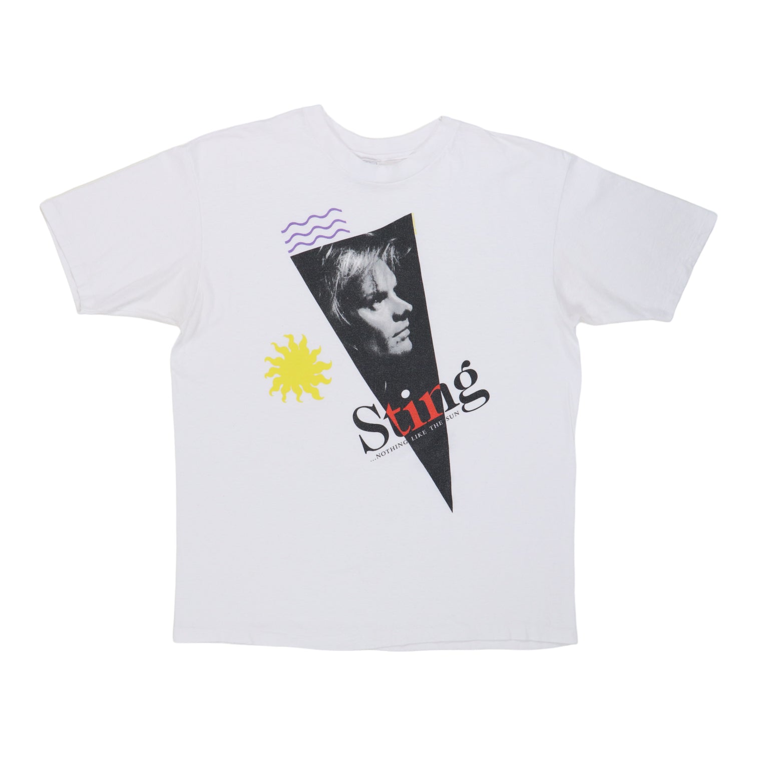 1987 Sting Nothing Like The Sun Shirt | Authentic Vintage Tee