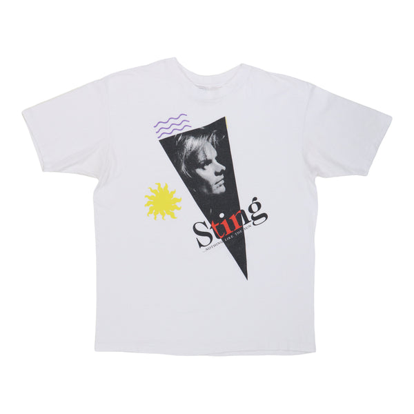 1987 Sting Nothing Like The Sun Shirt | Authentic Vintage Tee