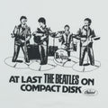 1987 The Beatles On Compact Disk Capitol Records Shirt Detail 1