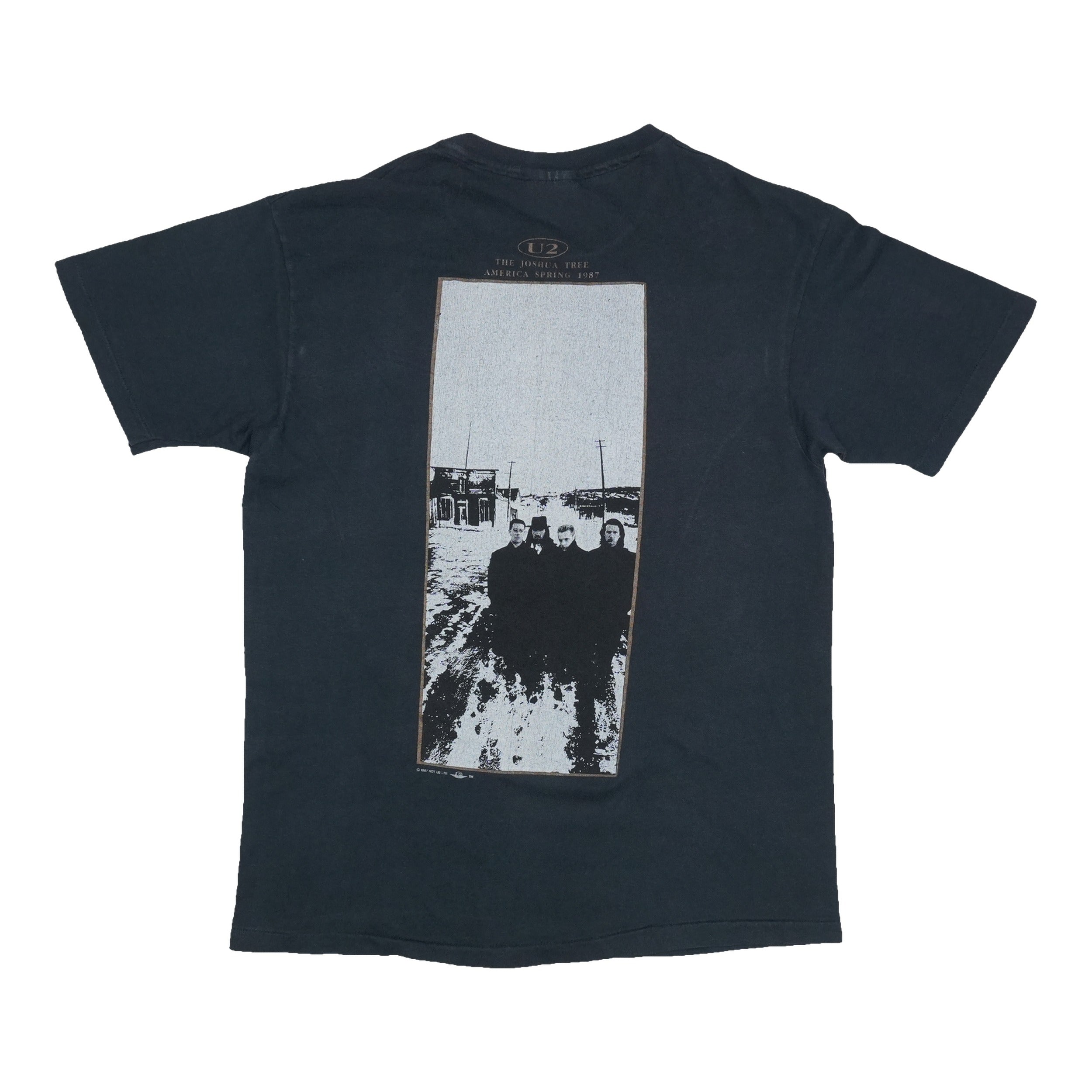 Buy 1987 U2 The Joshua Tree America Tour Shirt - Vintage T Shirt
