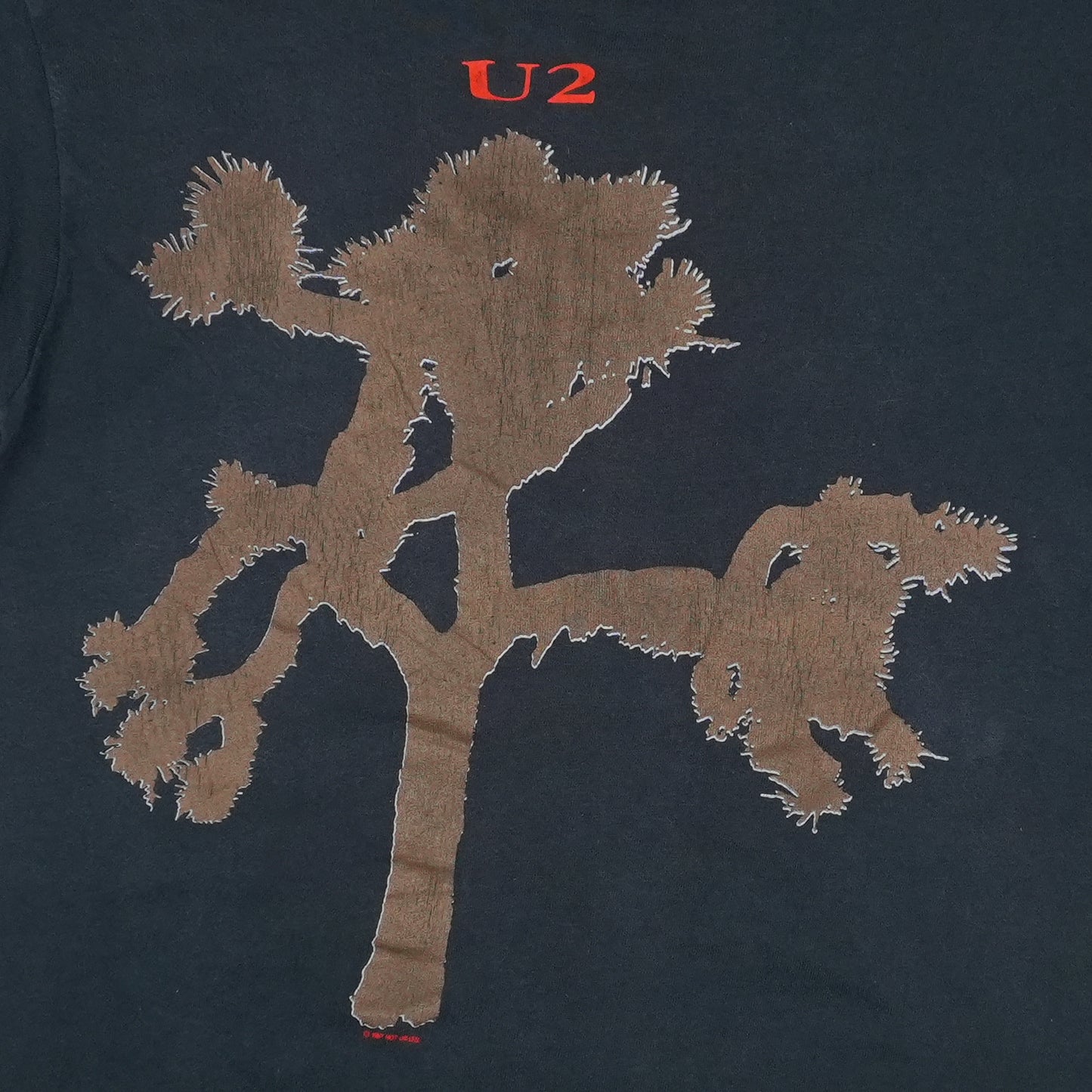 1987 U2 The Joshua Tree America Tour Shirt