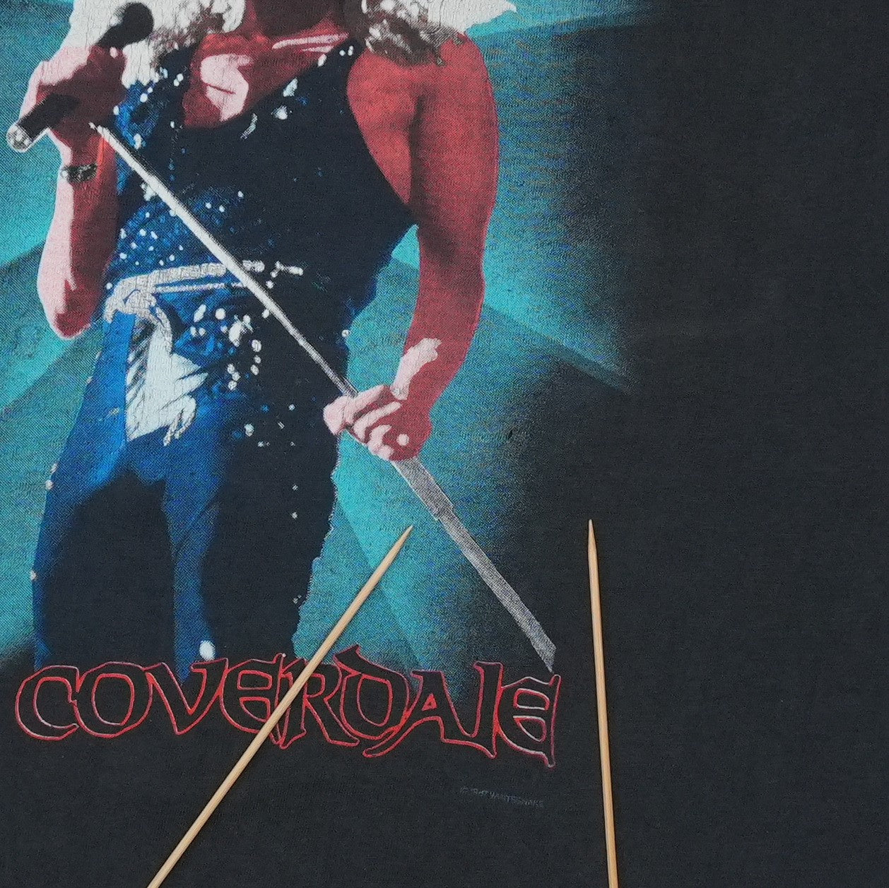 1987 Whitesnake David Coverdale Tour Shirt
