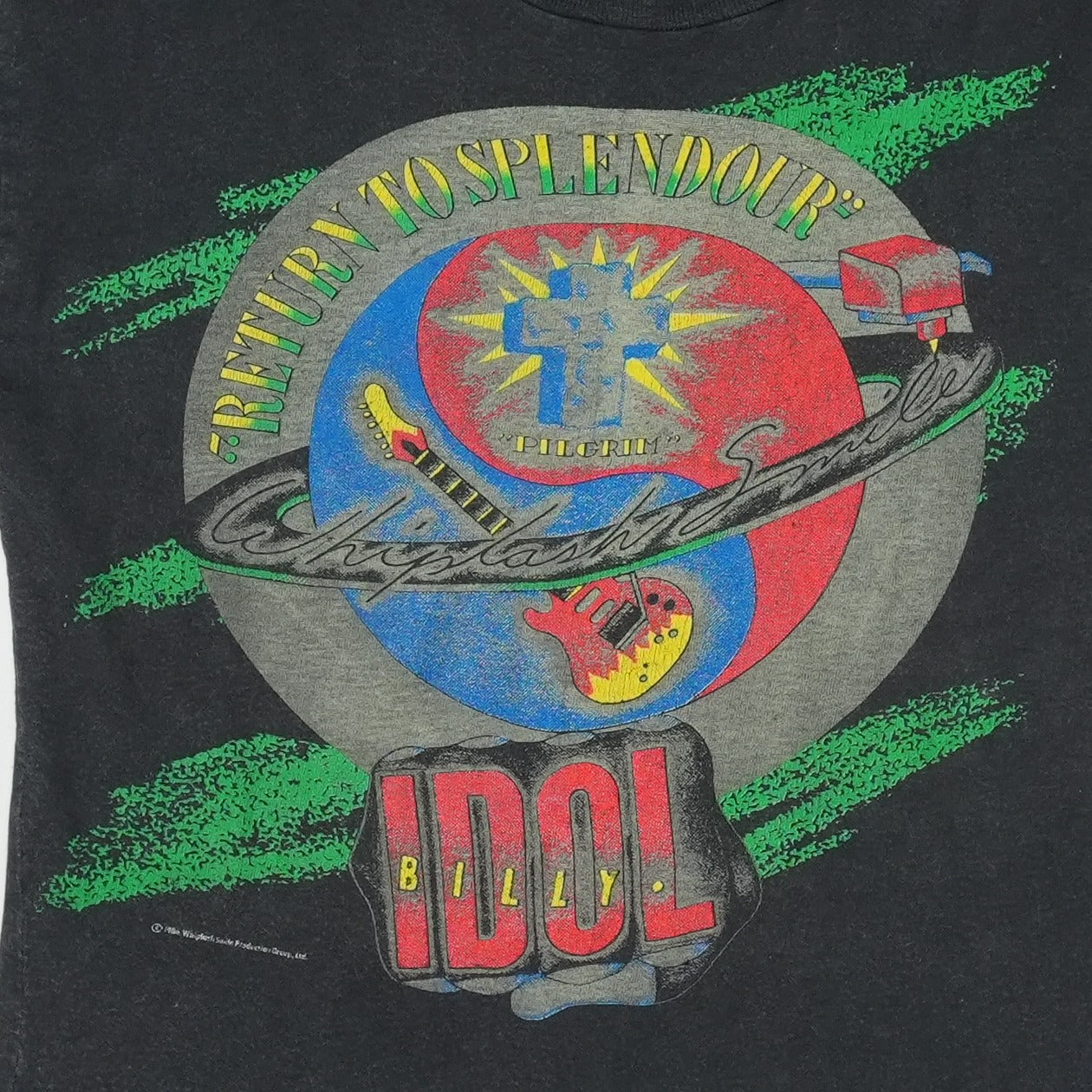 1987 Billy Idol North American Tour Shirt