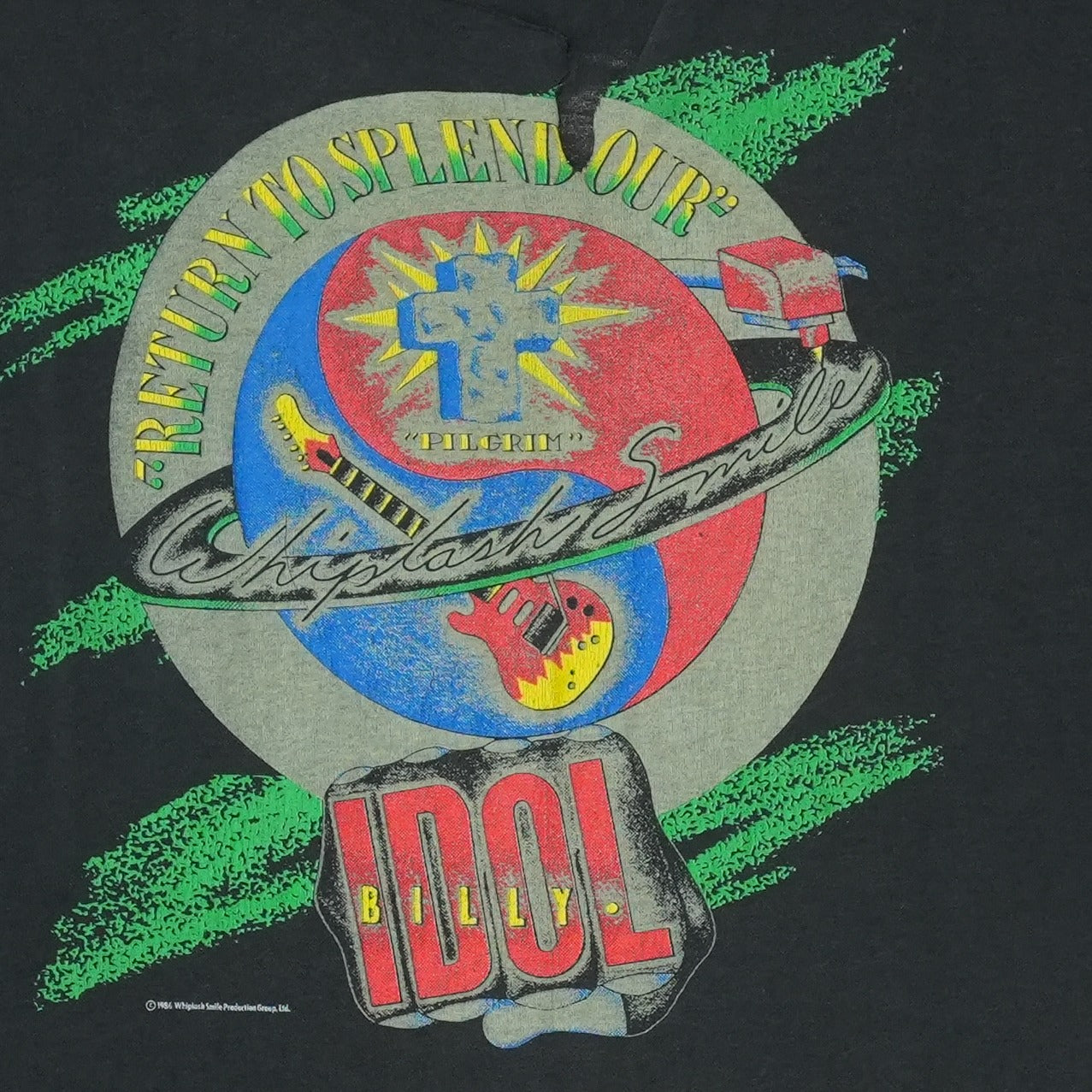 1987 Billy Idol North American Tour Shirt