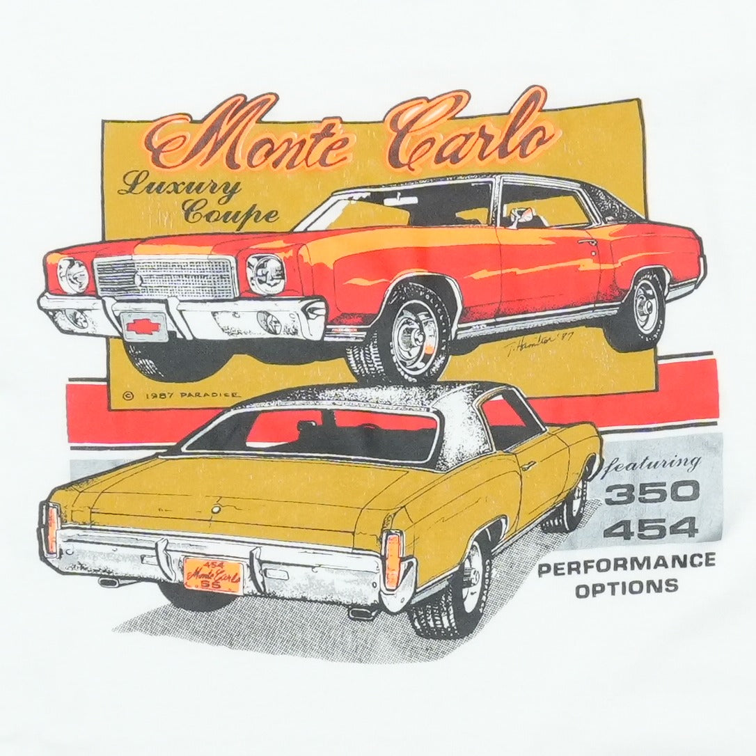 1987 Chevrolet Monte Carlo Luxury Coupe Ringer Shirt